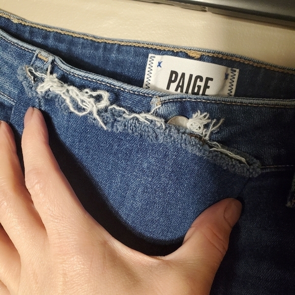 PAIGE Hoxton Ankle Women's Blue Jeans Size 32 - Picture 5 of 11